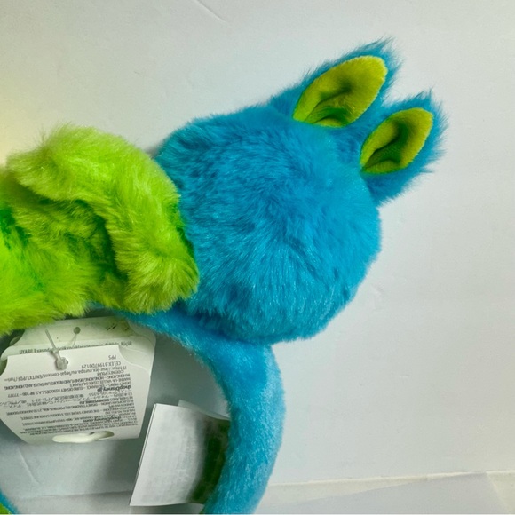 NWT. Disney Parks Ducky and Bunny Fuzzy Mickey Mouse Ears Headband - Picture 4 of 12